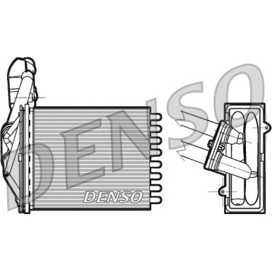 DENSO Heizkörper DRR09042 DENSO Heizkörper DRR09042
