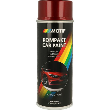MoTip Autolack Acryl Kompakt rot metallic 400ml KOMPAKT AUTOLACK rot metallic 400 ml 51558