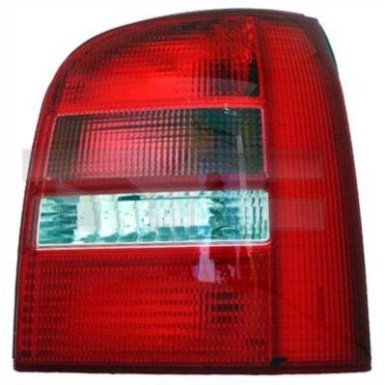 Heckleuchte R O K-PLATTE ROT/WEISS AUDI A4 AVANT 2,99-9,01 1326,659,5