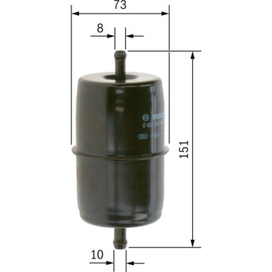 Kraftstofffilter SKODA,JEEP 0 450 905 985