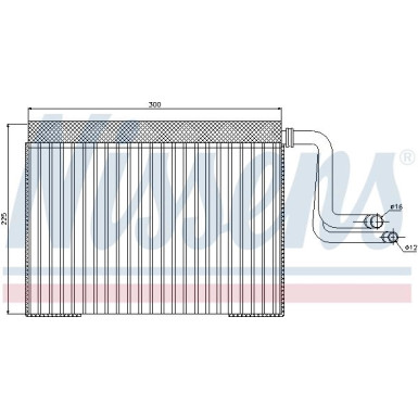 Verdampfer PKW 92268