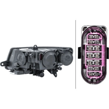 SCHEINWERFER R HELLA 1ZS 247 047-341 SCHEINWERFER R HELLA 1ZS 247 047-341