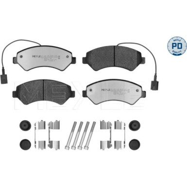 Bremsbelagsatz Fiat P. Ducato 06- Adowno— 1600Kg 025 244 6619-1/PD Bremsbelagsatz Fiat P. Ducato 06- Adowno— 1600Kg 025 244 6619-1/PD