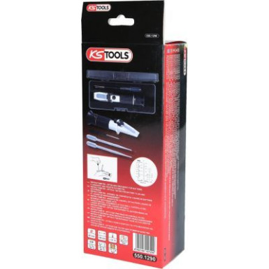 KS TOOLS Refraktometer – Kühlmittel/Batteriesäure 550.1290