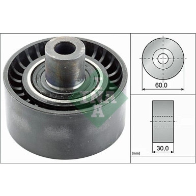 Umlenk-/Führungsrolle, Keilrippenriemen 532 0538 10 Umlenk-/Führungsrolle, Keilrippenriemen 532 0538 10