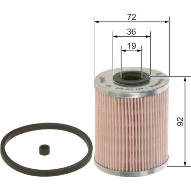 Kraftstofffilter 1457429656 Kraftstofffilter 1457429656