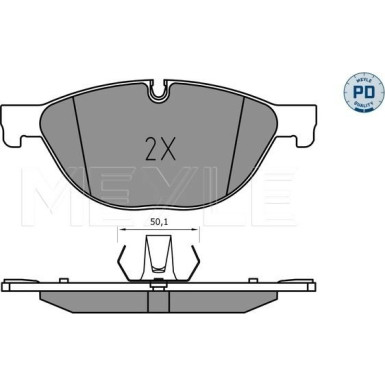 Bremsbelagsatz Bmw S. 5/6/7 08 025 250 4519/PD Bremsbelagsatz Bmw S. 5/6/7 08 025 250 4519/PD