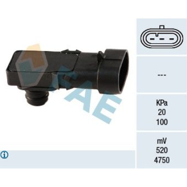 FAE Sensor, Saugrohrdruck 15016 FAE Sensor, Saugrohrdruck 15016