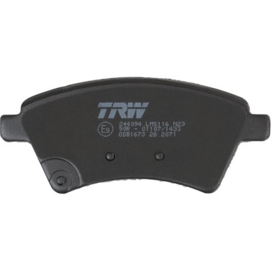 Bremsklötze VA FIAT Sedici,SX4 06 COTEC GDB1673