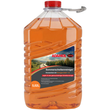 Adamol Scheibenklar Sommer Orange 1:2 5,02L 01960639 Adamol Scheibenklar Sommer Orange 1:2 5,02L 01960639