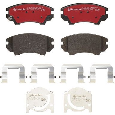BREMBO Bremsklötze Xtra VA P 59 055X BREMBO Bremsklötze Xtra VA P 59 055X