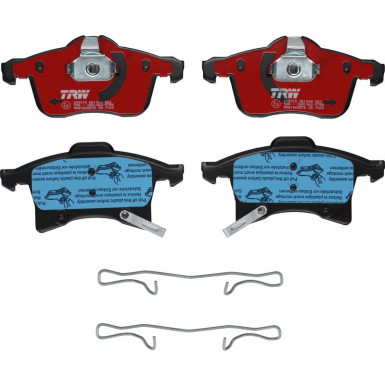 Bremsklötze VA DTEC OPEL Astra G,H,Combo,Corsa,Meriva,Zafira DTEC COTEC GDB1668DTE Bremsklötze VA DTEC OPEL Astra G,H,Combo,Corsa,Meriva,Zafira DTEC COTEC GDB1668DTE