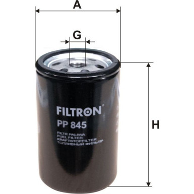 FILTRON Kraftstofffilter PP 845