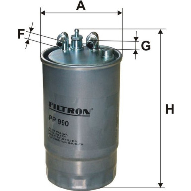 FILTRON Kraftstofffilter PP 990