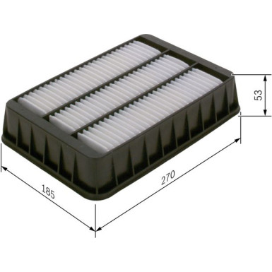 Luftfilter F 026 400 200 Luftfilter F 026 400 200