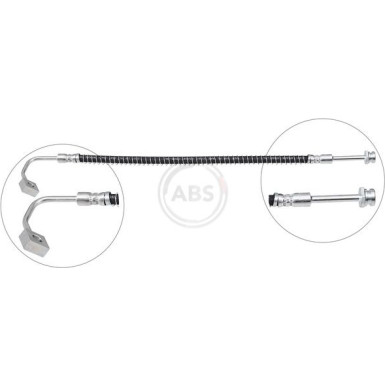 A.B.S. Bremsschlauch SL4163