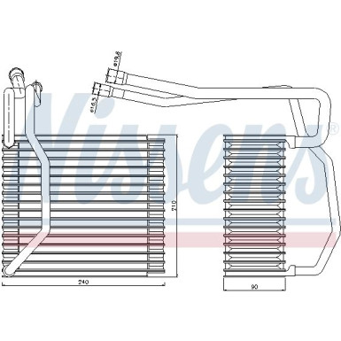 Verdampfer PKW FORD TRANSIT 00 92194
