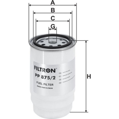 FILTRON Kraftstofffilter PP 875/2 FILTRON Kraftstofffilter PP 875/2