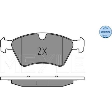 Bremsbelagsatz Db P. W164 Ml/X164 252392221