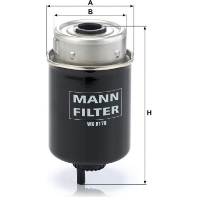 Mann & Hummel Kraftstofffilter LKW JOHN DEERE WK 8179