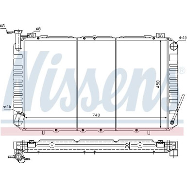 Wasserkühler PKW 67327