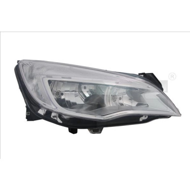 Scheinwerfer L H7/H7 +LWR +MOT +TGFL CHROM OPEL ASTRA J 12,09-8,12 4619,506,1