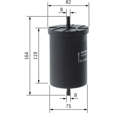 Kraftstofffilter 0 450 905 264 Kraftstofffilter 0 450 905 264