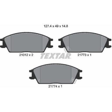 Bremsbelagsatz Hyundai P. Accent 94-05/Getz 02-09/Pony 2101202 Bremsbelagsatz Hyundai P. Accent 94-05/Getz 02-09/Pony 2101202