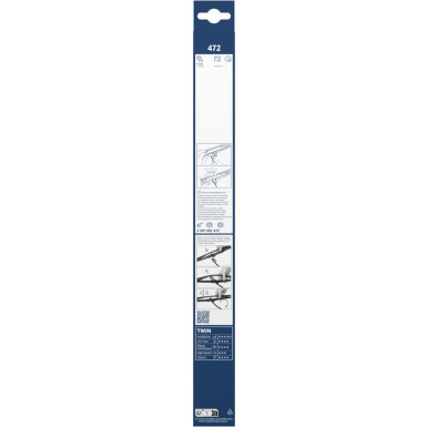 472 BOSCH Wischerblatt 3397001472 472 BOSCH Wischerblatt 3397001472