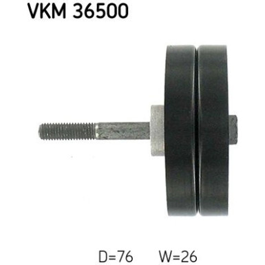 Spannrolle Nebentrieb VKM 36500