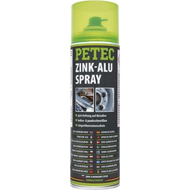 Petec Zink-Alu Spray Silber 500ml 71050 Petec Zink-Alu Spray Silber 500ml 71050