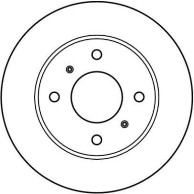 Bremsscheibe Nissan P. Primera DF2591 Bremsscheibe Nissan P. Primera DF2591