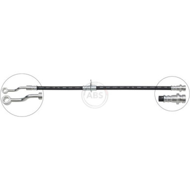 A.B.S. Bremsschlauch SL 1372