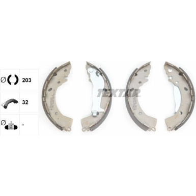Bremsbacken Hyundai I20 08 91072600 Bremsbacken Hyundai I20 08 91072600