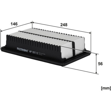 FILTRON Luftfilter AP 197/2