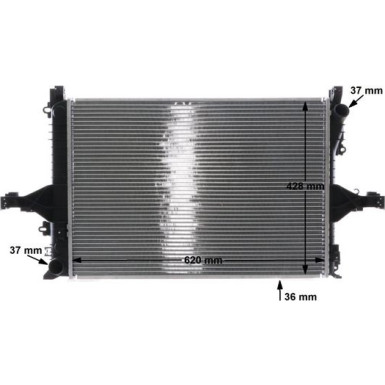 Kühler, Motorkühlung CR 1546 000S