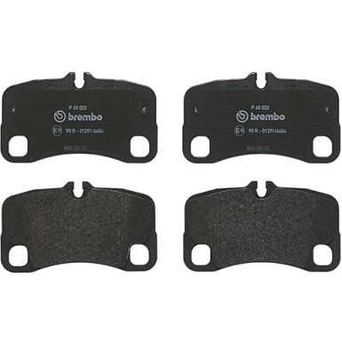 BREMBO Bremsklötze HA P 65 022 BREMBO Bremsklötze HA P 65 022