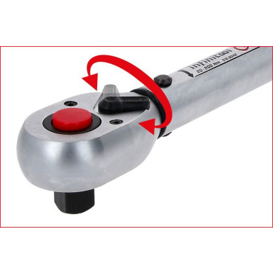 KS TOOLS KLUCZ DYNAMOMETRYCZNY Z PRZE ., 20-200 NM, 1/2 516.9042
