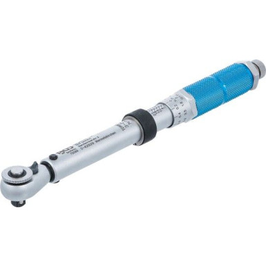 BGS Drehmomentschlüssel Abtrieb Außenvierkant 6,3 mm (1/4 ) 3 - 24 Nm 72089