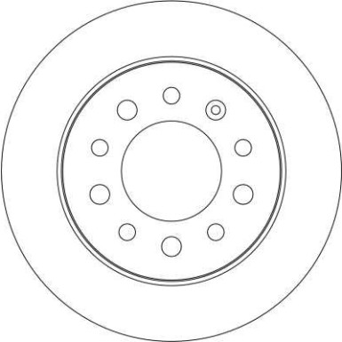 Bremsscheibe Hyundai T. Coupe 01 DF4282 Bremsscheibe Hyundai T. Coupe 01 DF4282