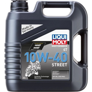 Liqui Moly Motorbike 4T 10W-40 Street 4 l 1243 Liqui Moly Motorbike 4T 10W-40 Street 4 l 1243
