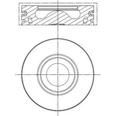 MAHLE Kolben 013 PI 00136 002 MAHLE Kolben 013 PI 00136 002