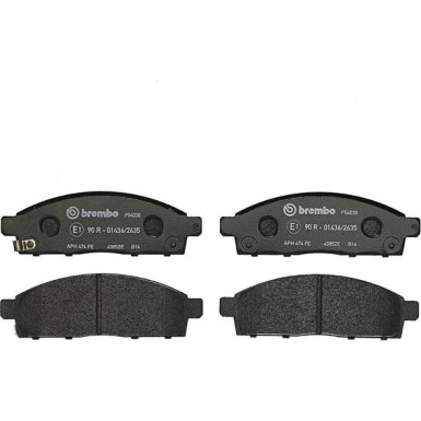 BREMBO Bremsklötze VA P 54 038 BREMBO Bremsklötze VA P 54 038
