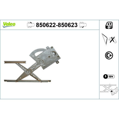 VALEO Fensterheber 850622