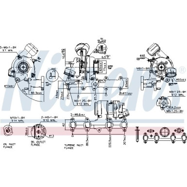 Nissens Turbo VW Golf,Passat 04 FACTORY NEW 93099 Nissens Turbo VW Golf,Passat 04 FACTORY NEW 93099