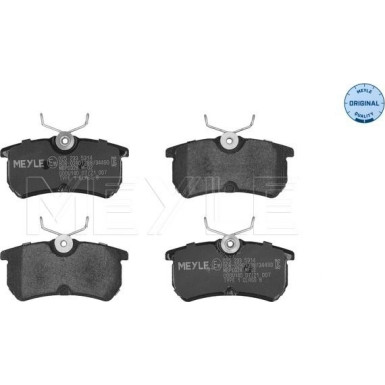 Bremsbelagsatz Ford T. Focus 98 MEYLE-ORIGINAL: True to OE 252335314 Bremsbelagsatz Ford T. Focus 98 MEYLE-ORIGINAL: True to OE 252335314