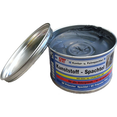 STC Kunststoff - Konturspachtel (2K Feinspachtel) 500g | 75891 STC Kunststoff - Konturspachtel (2K Feinspachtel) 500g | 75891