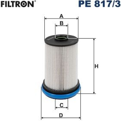 FILTRON Kraftstofffilter PE 817/3