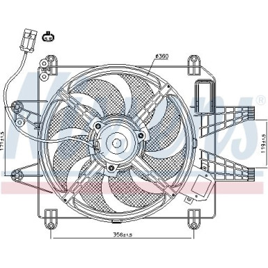 Kühlerlüfter PKW 85167 Kühlerlüfter PKW 85167