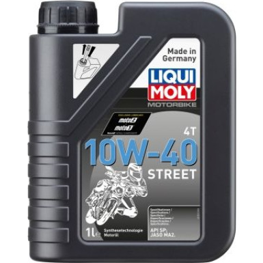 Liqui Moly Motorbike 4T 10W-40 Street 1 l 1521 1L Dose Kunststoff